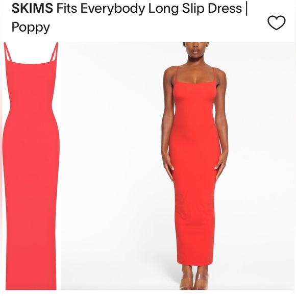 SKIMS | Dresses | Skims Fits Everybody Long Slip Dress In